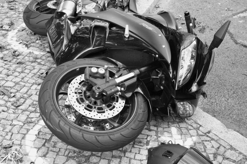 autounfall motorrad motorradfahrer unfallanaylse